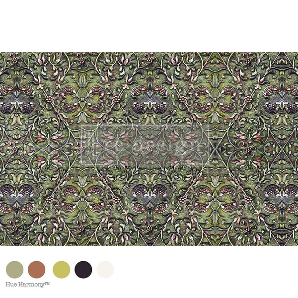 Mos Bound Symmetry Mulberry Tissue Decoupage Fiber Paper 1 sheet
