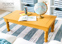 Warm and golden, this muddy yellow adds depth and personality to any piece. mustard by fusion mineral paint