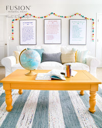 Warm and golden, this muddy yellow adds depth and personality to any piece.