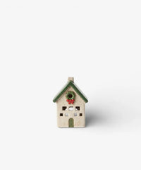 Nordgard Tea Village Cottage with Bow Wreath