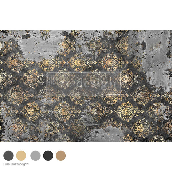 Obsidian Reliquary Mulberry Tissue Decoupage Fiber Paper 1 sheet