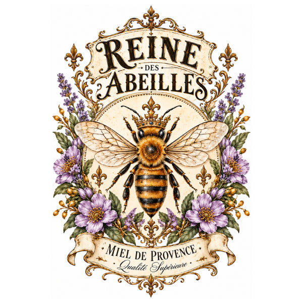Reine Des Abeilles White Cloud Transfer bee