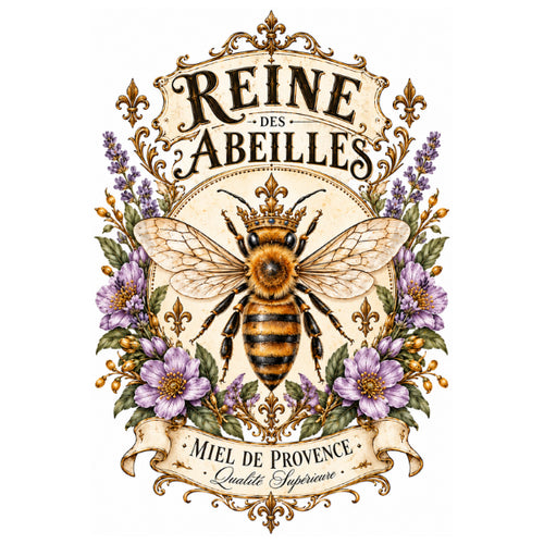 Reine Des Abeilles White Cloud Transfer bee