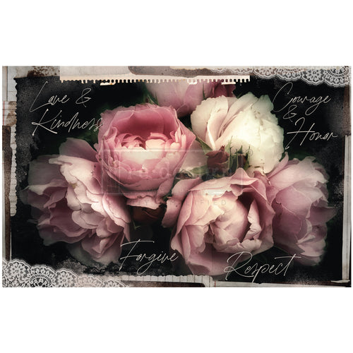 Zara A3 Fiber Tissue Decoupage Paper 1 sheet