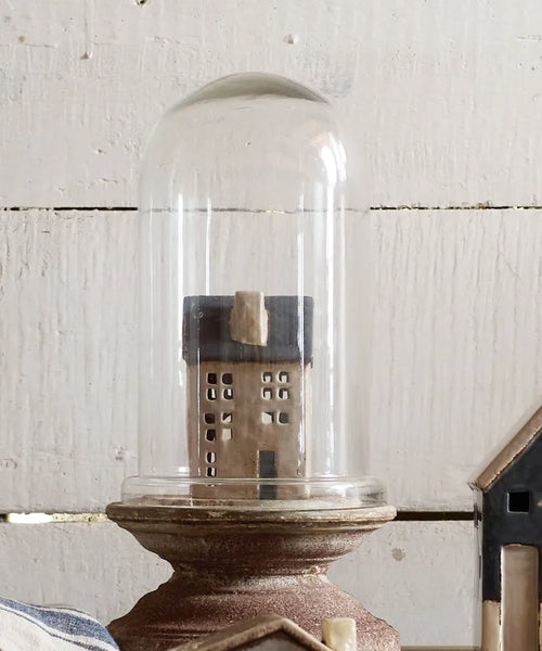 French Country Alsace Tea Light Saint Malo House Blue Roof