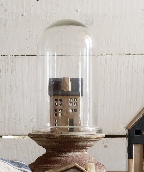 French Country Alsace Tea Light Saint Malo House Blue Roof