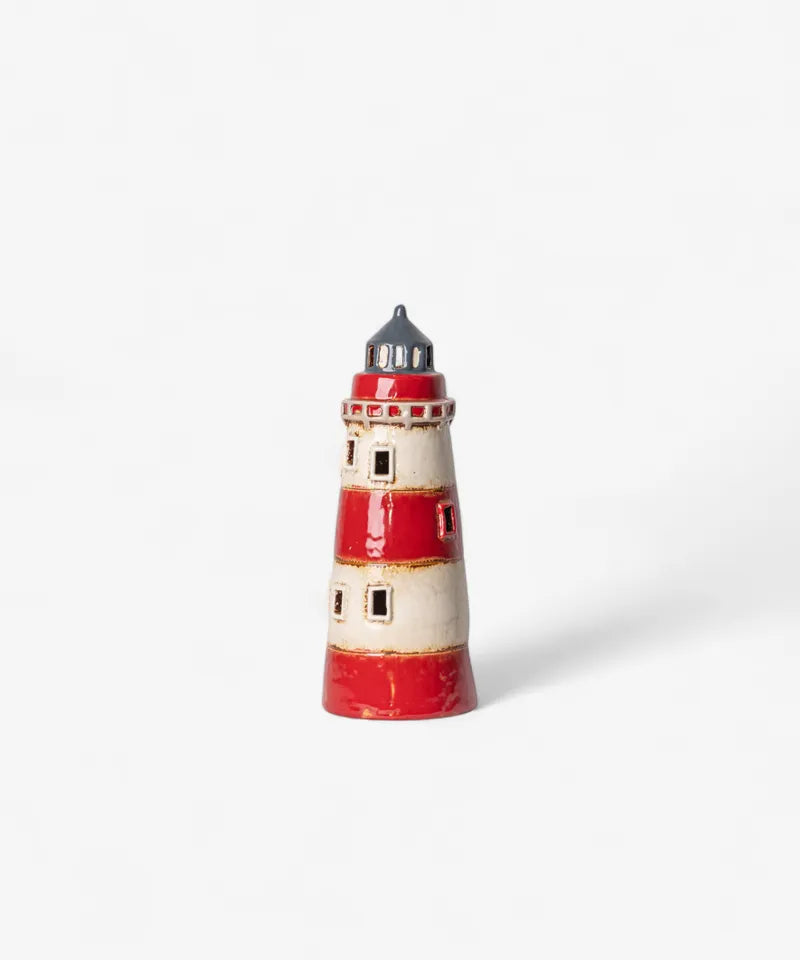 French Country Alsace Tea Light Saint Malo Lighthouse