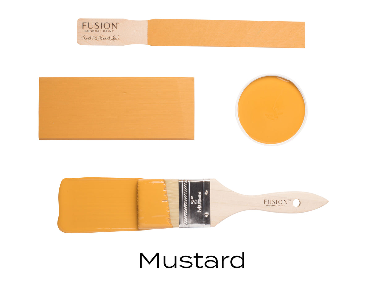 mustard by fusion mineral paint