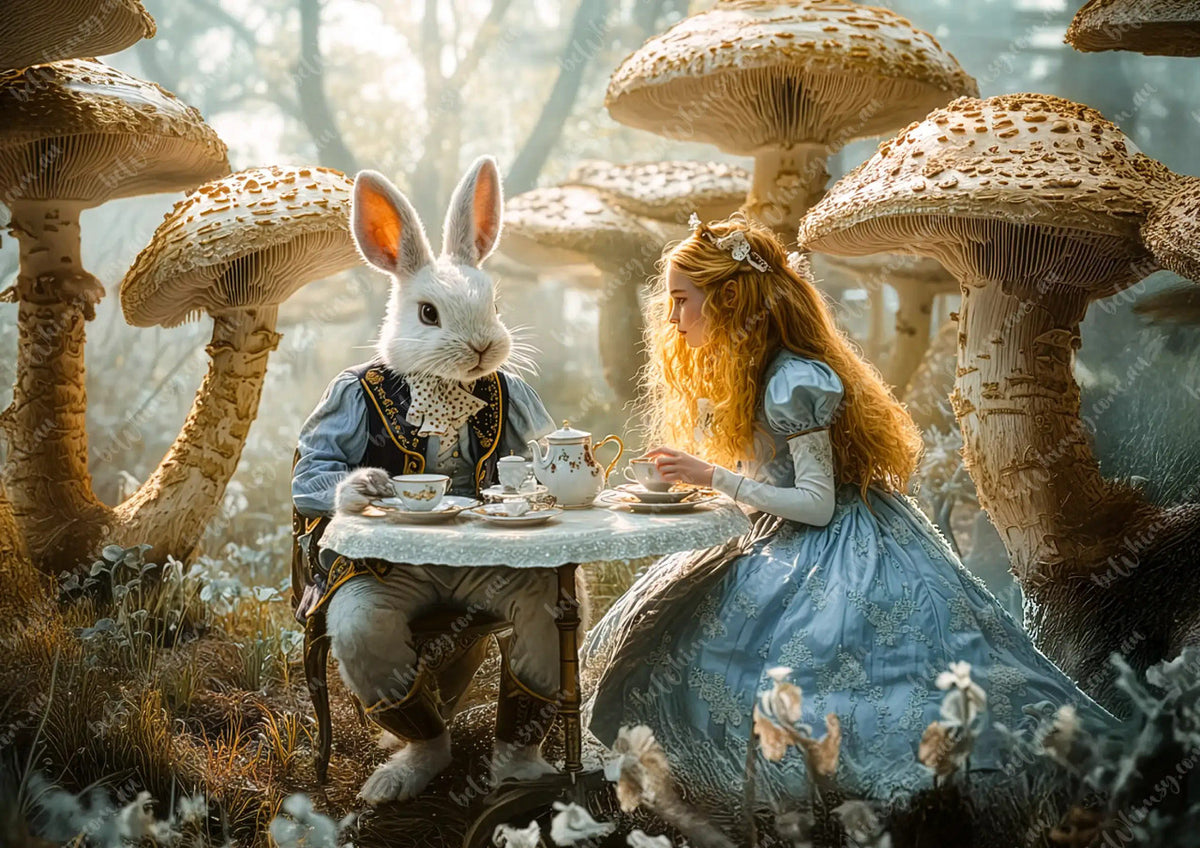 The First Alice Tea Party Mulberry Decoupage Paper