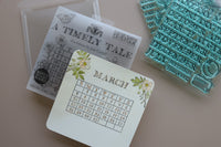 A Timely Tale IOD Mini Stamp 4 sheets