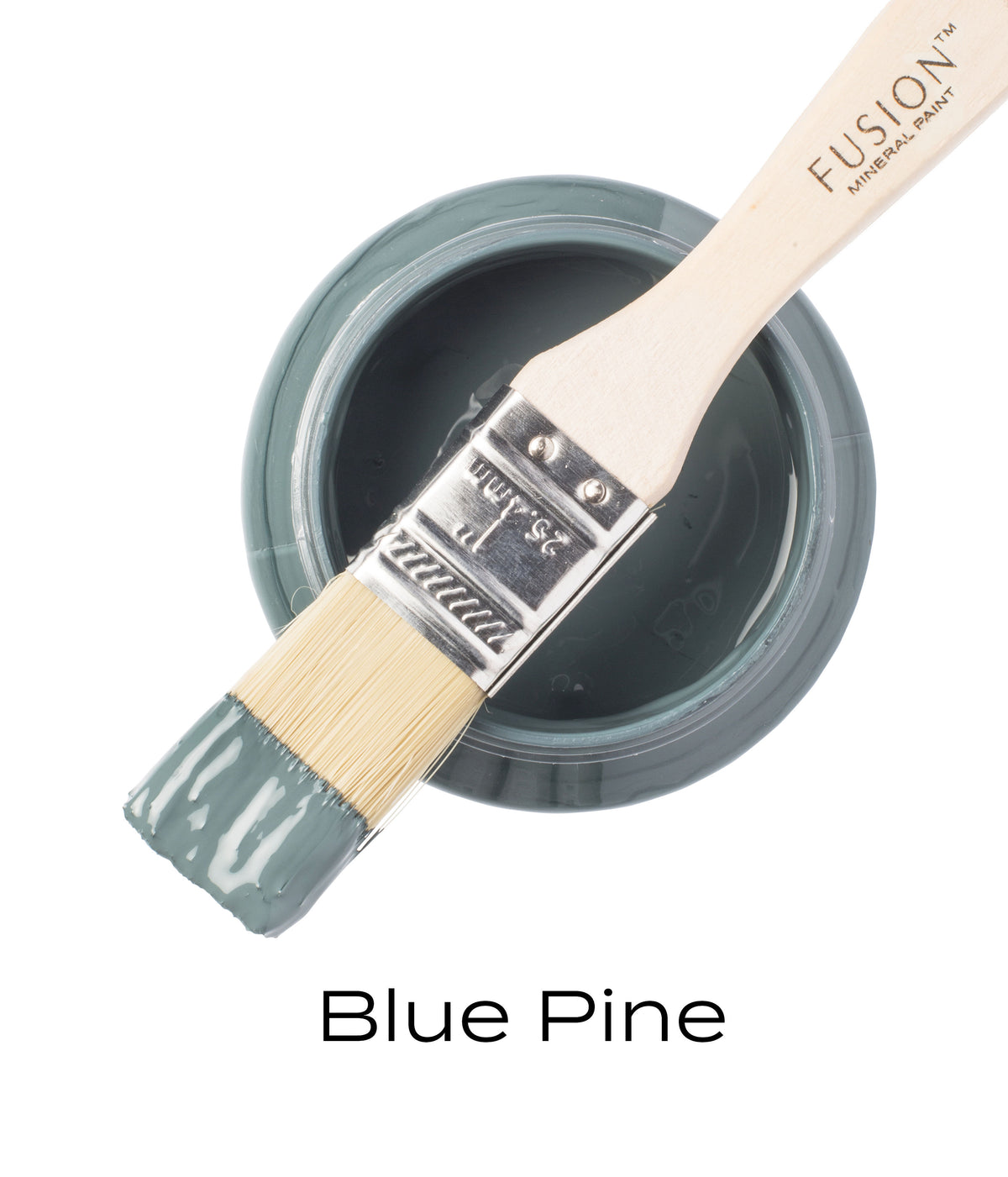 blue pine fusion mineral paint. This versatile blue-green has a grey tint, making it the perfect choice to make a bold statement on its own or as a neutral foundation within any room.