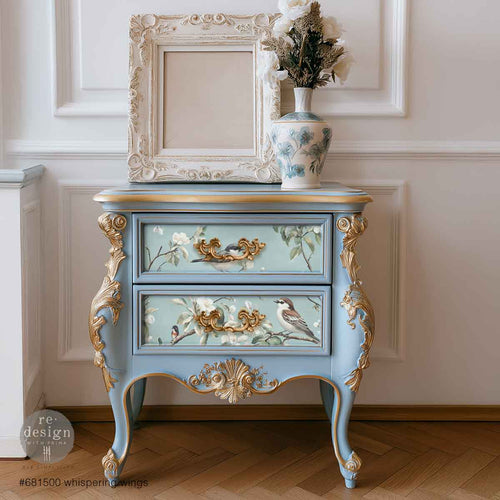 Whispering Wings A3 Fiber Decoupage Paper