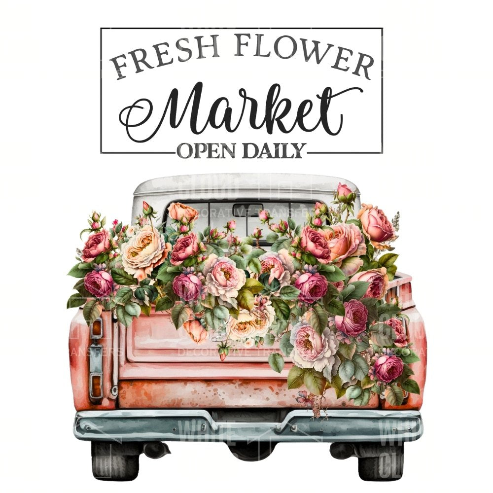 Wild Rose Market on truck White Cloud Transfer