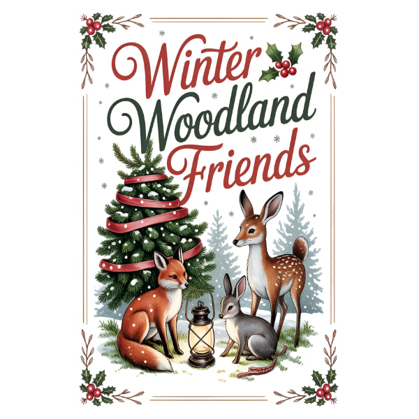 WINTER WOODLAND whitecloud transfer