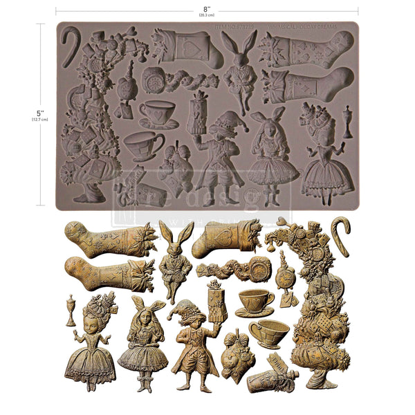 Whimsical Holiday Dreams Mould by Redesign with Prima