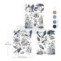 Redesign with Prima transfer middy Whispers by the Marsh