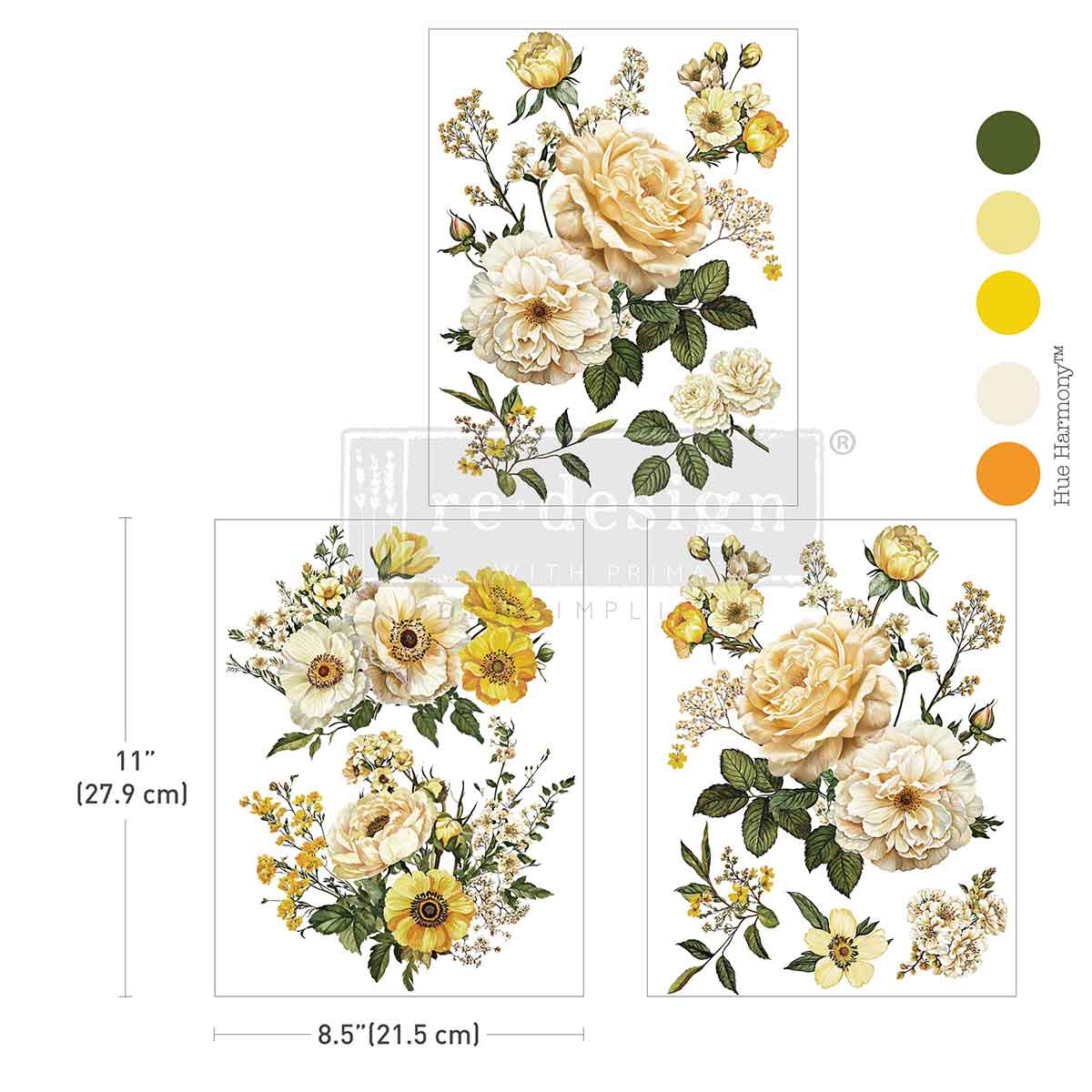 Redesign with Prima transfer middy Yellow Bliss