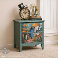 A Choice of Directions A3 Fiber Decoupage Paper alice wonderland