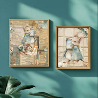 The Home Baker Collection Mulberry Tissue Paper for Decoupage A4 3 sheets
