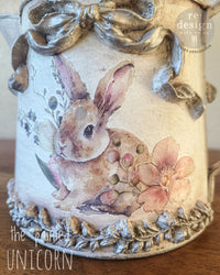 Redesign with Prima transfer middy Hop into Spring bunny