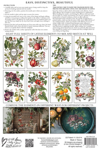 Clementine IOD Transfer 8 sheets