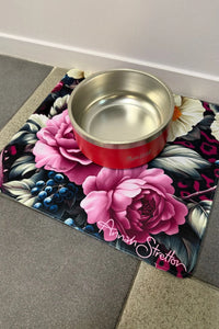 Jungle Mulberry Computer Desk Mat small Annah Stretton