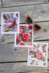 annah stretton Floral Lens Cloth Petal Storm