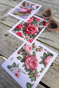 annah stretton Floral Lens Cloth Petal Storm