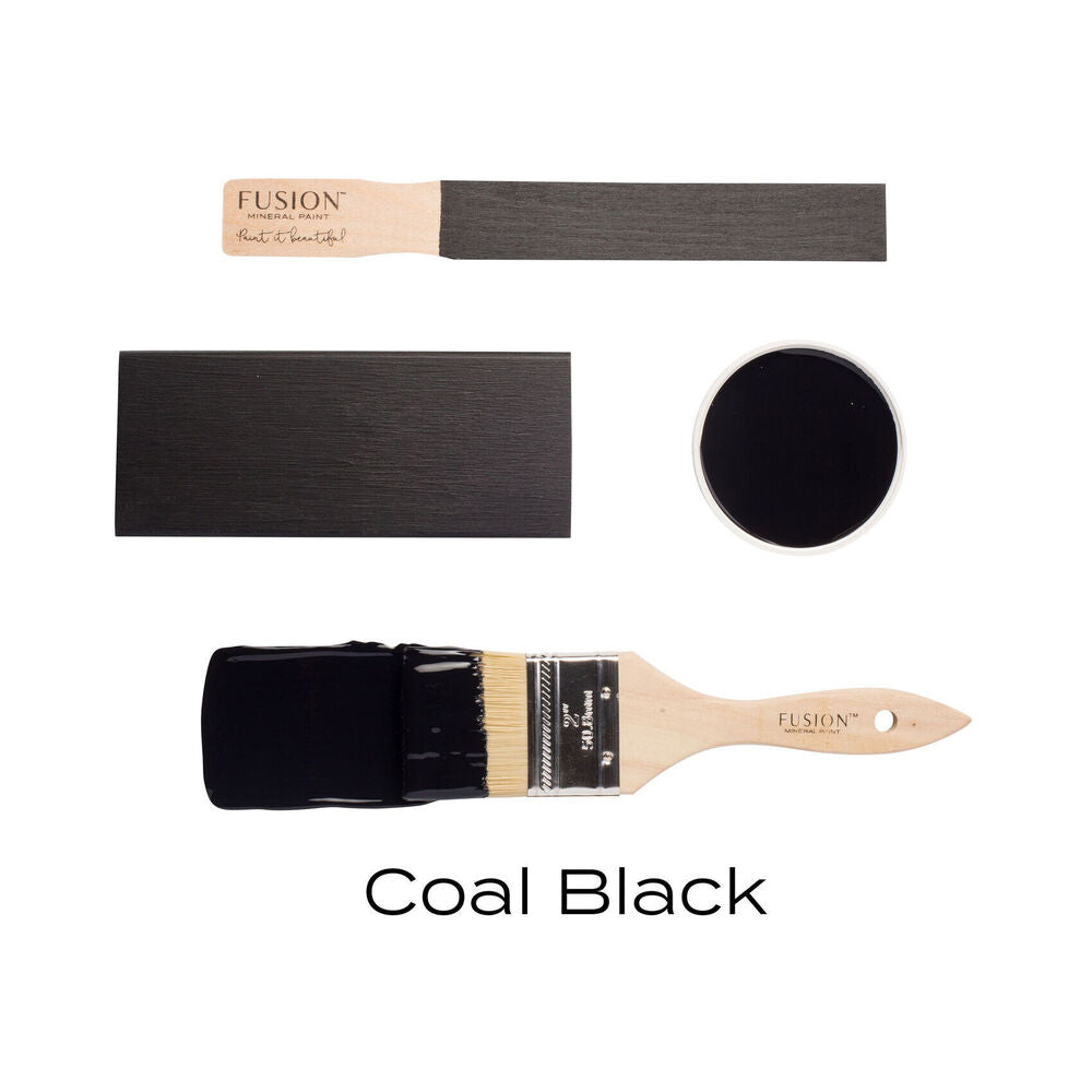 Coal Black Fusion Mineral Paint