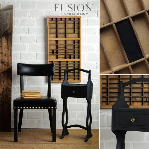 Coal Black Fusion Mineral Paint