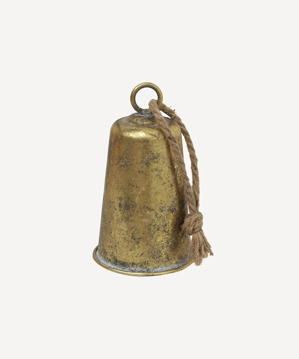 French Country Gold Bell Tall