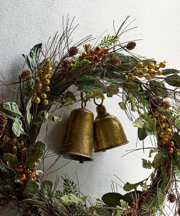 French Country Gold Bell Tall