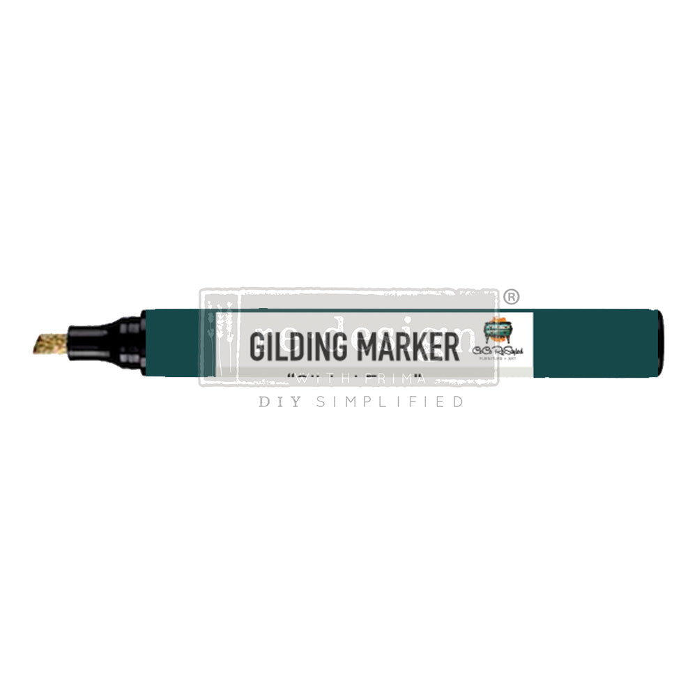 Gold Gilding Marker Redesign with Prima - CECE