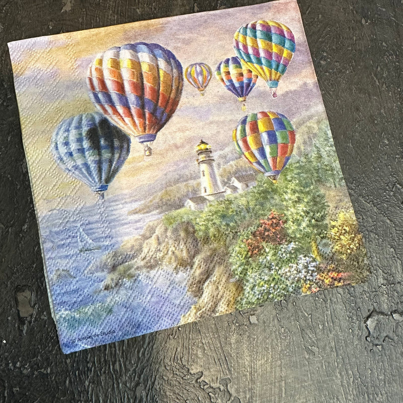 Balloons Napkin for Decoupage