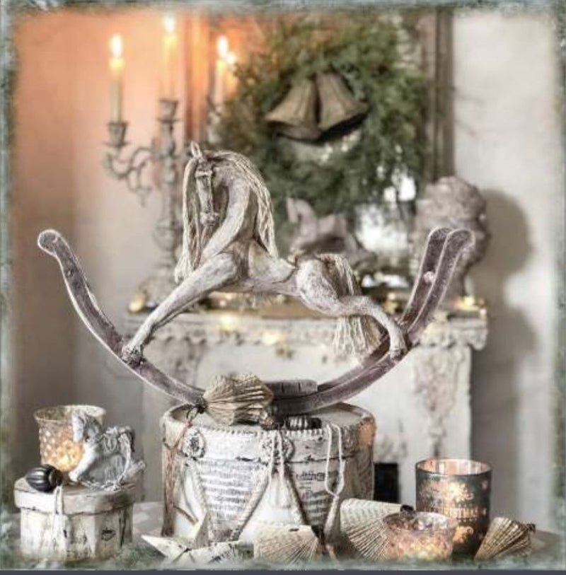 Rocking Horse Paper for Decoupage A3 Paint Me Vintage