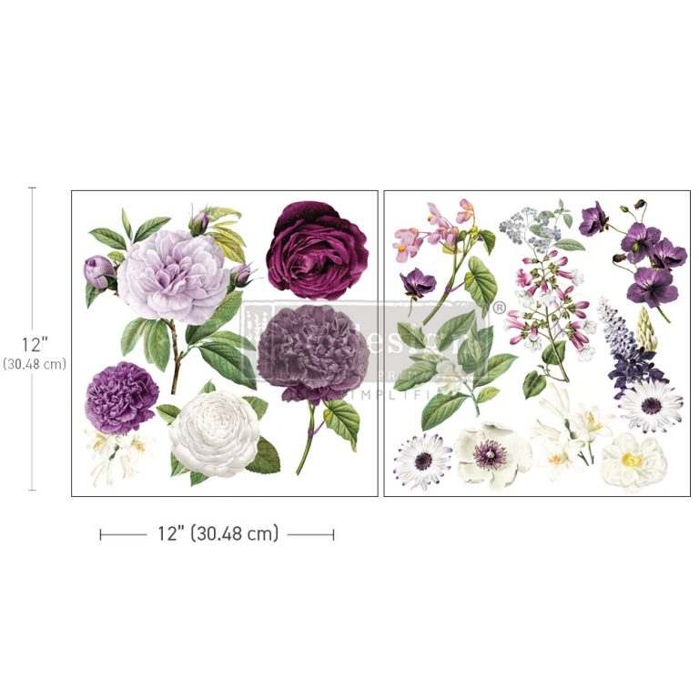 Redesign transfer maxi - Majestic Blooms