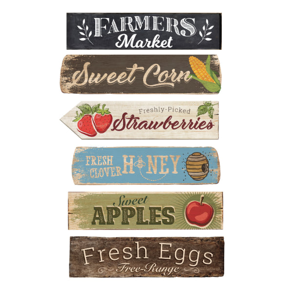 Market Signs White Cloud Transfer