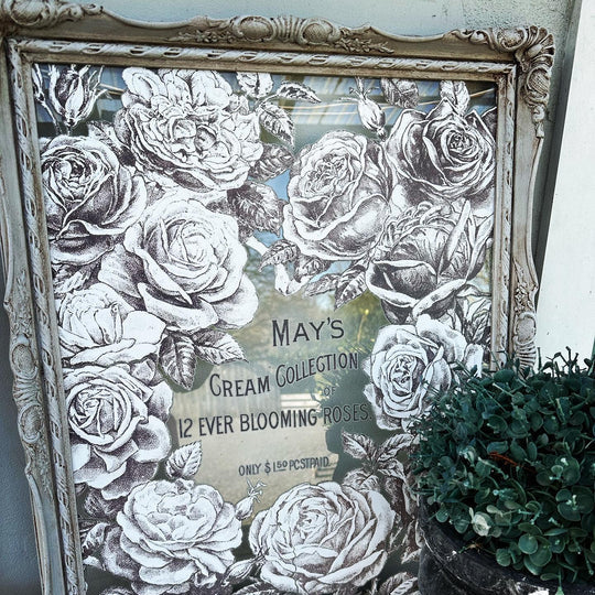 May's Roses IOD Transfer 4 sheets