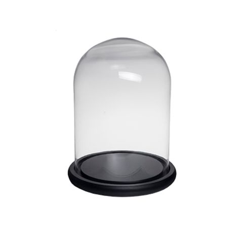 Glass Cloche Round Dome medium by French Country Collections