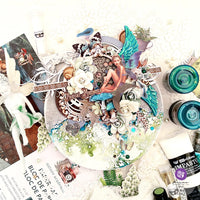 Metallic Sparks Paint Night Shadow Art Alchemy by Finnabair