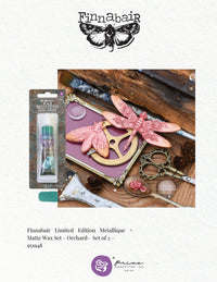 Orchard Metallique + Matte Wax Set 2 tubes by Finnabair for Prima