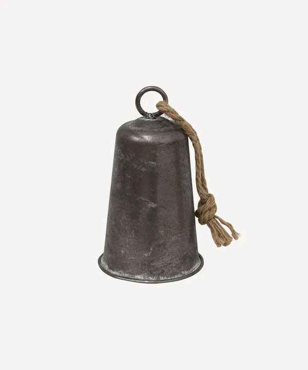 French Country Pewter Bell Tall