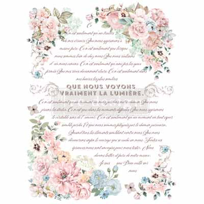 Redesign transfer Large - L'amour est le Miel