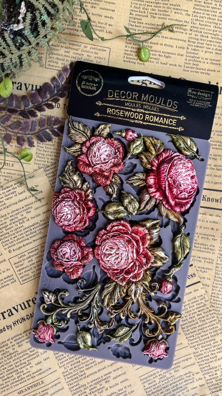 Rosewood Romance Mould by Redesign with Prima