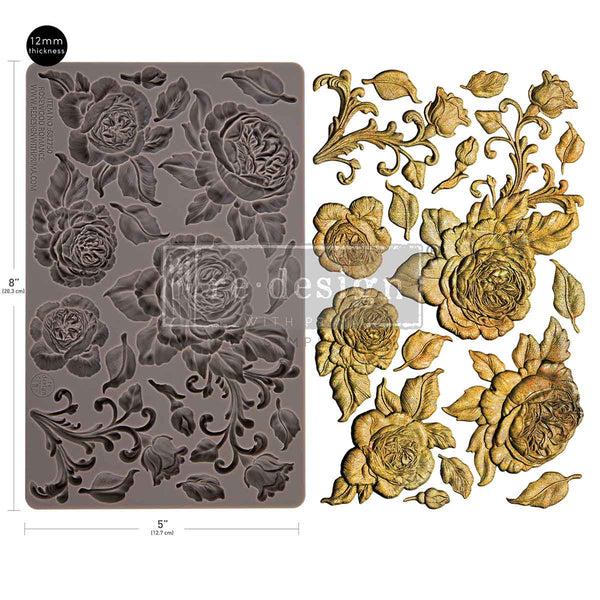 Rosewood Romance Mould by Redesign with Prima
