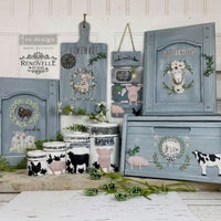 Redesign with Prima transfer small Sweet Lamb