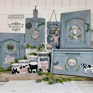 Redesign with Prima transfer small Sweet Lamb