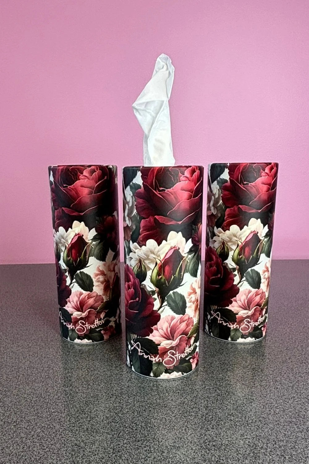 Bridesmaid Blues Tissue box Tube x 1  Annah Stretton