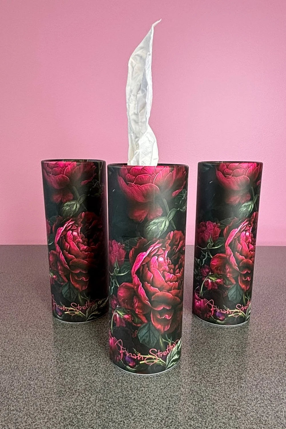 Not too Red Tissue box Tube x 1  Annah Stretton