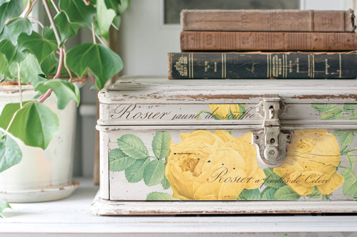 Rose Botanical IOD Transfer 8 sheets